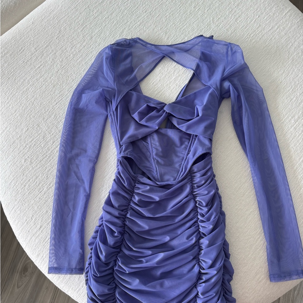 NWOT Purple Long Sleeve Dress